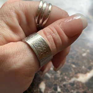 💥New item💥316L s steel wide Celtic ring